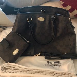 Coach Signature Small Margo Carryall